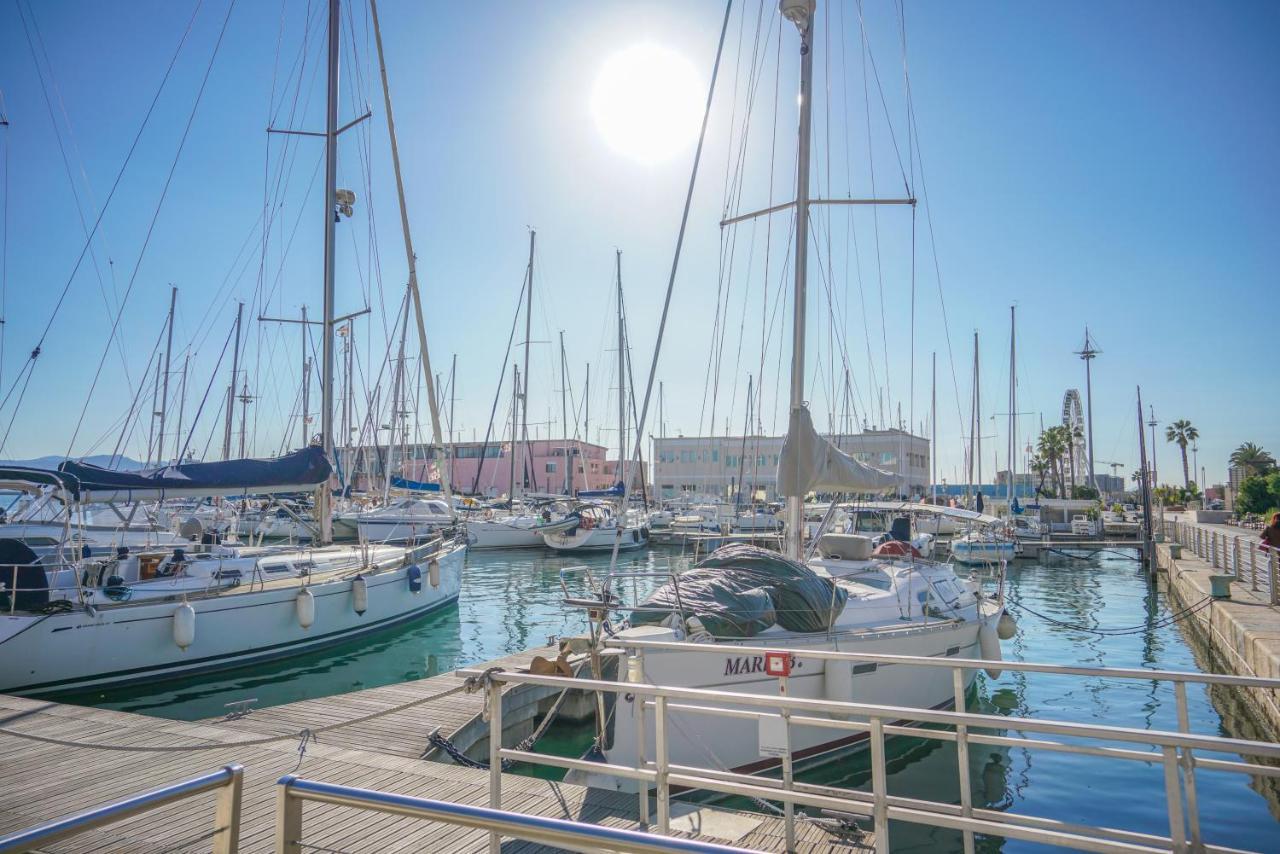 Le Scale Sul Porto . Marina Centro Storico. Ac Lägenhet Cagliari Exteriör bild